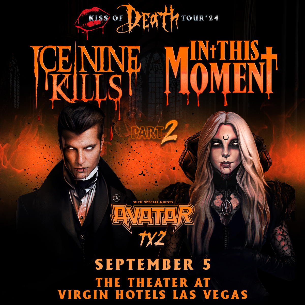 ICE NINE KILLS & IN THIS MOMENTThe Theater at Virgin Hotels Las Vegas